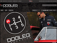 Tablet Screenshot of doglegmechanics.com